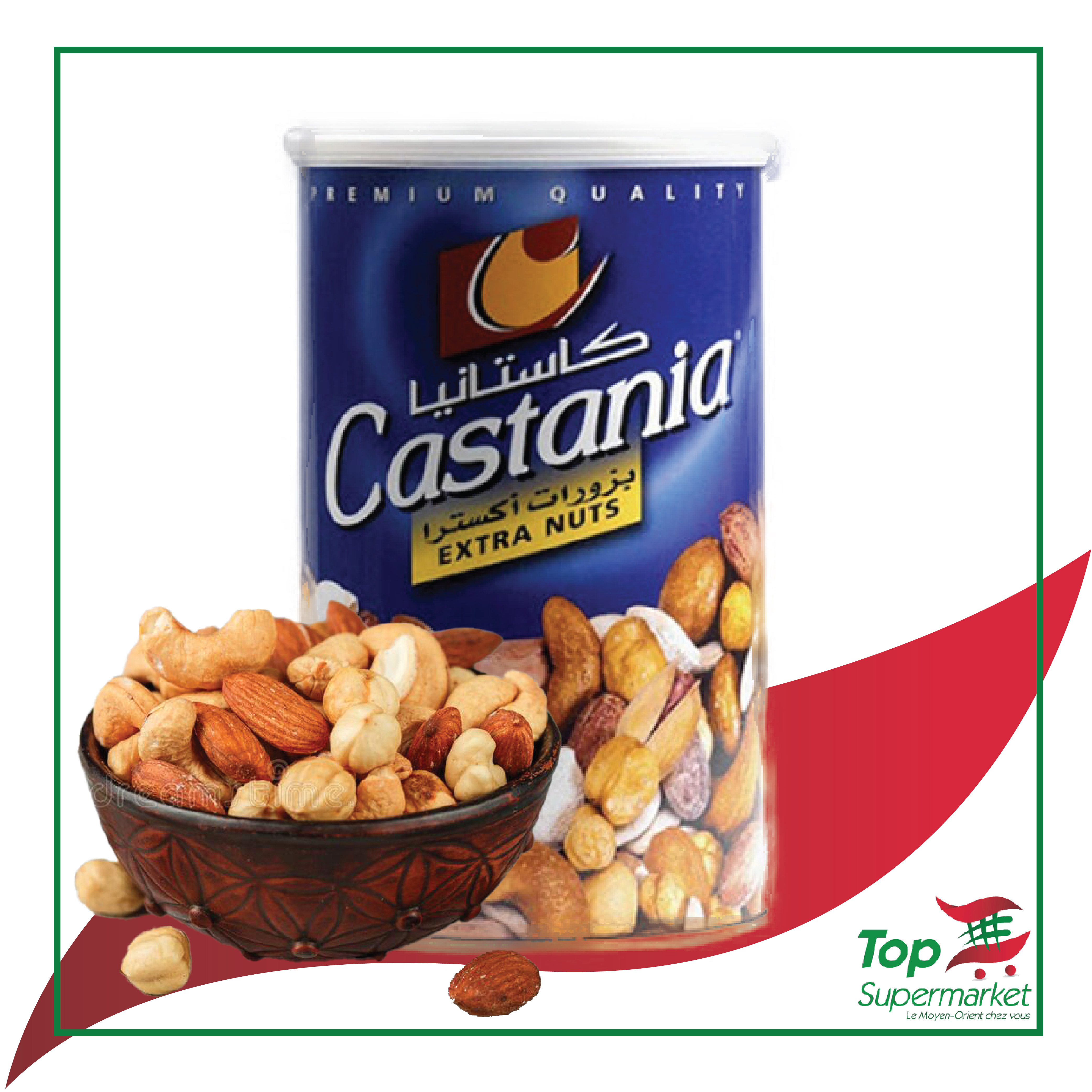 Castania mélange de noix Extra mix bleu 450gr